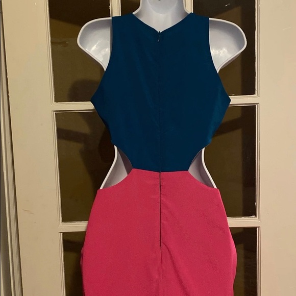 Naven color block cutout dress - Picture 3 of 4